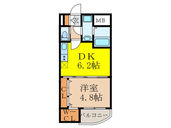 SEST新大阪の物件間取画像